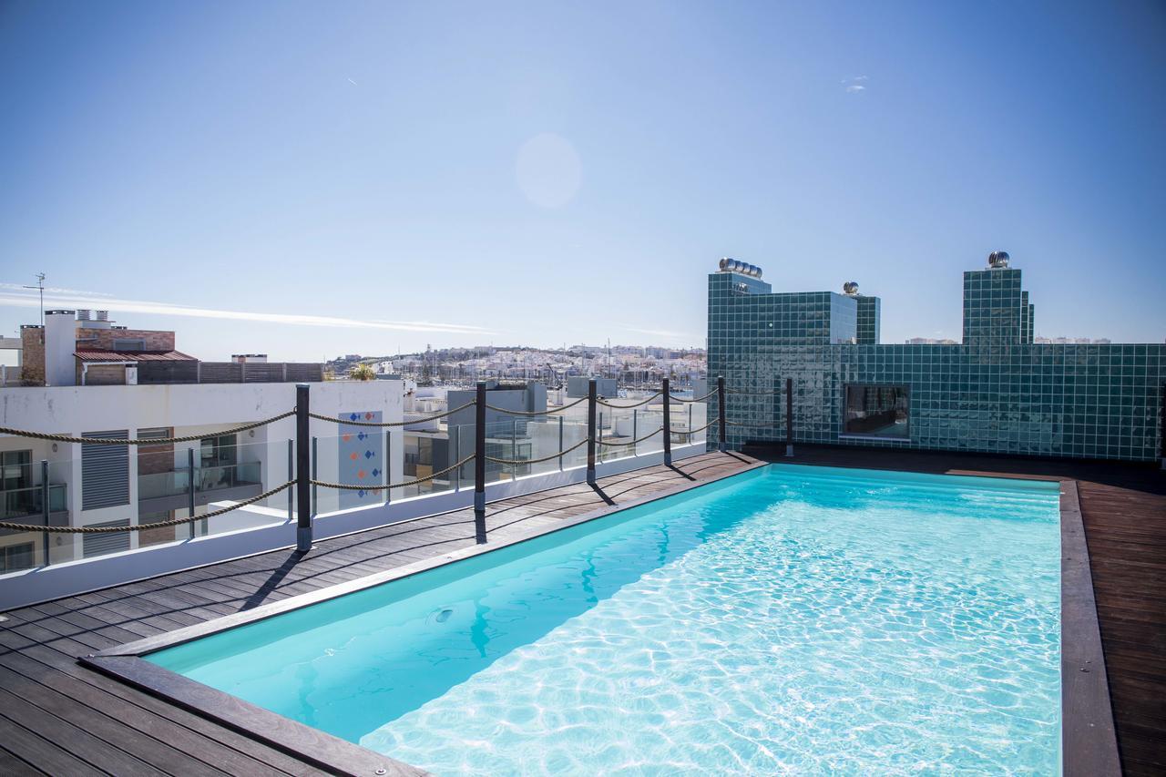 B04 - Luxury 2 Bed W Terrace Pool Lägenhet Lagos Exteriör bild